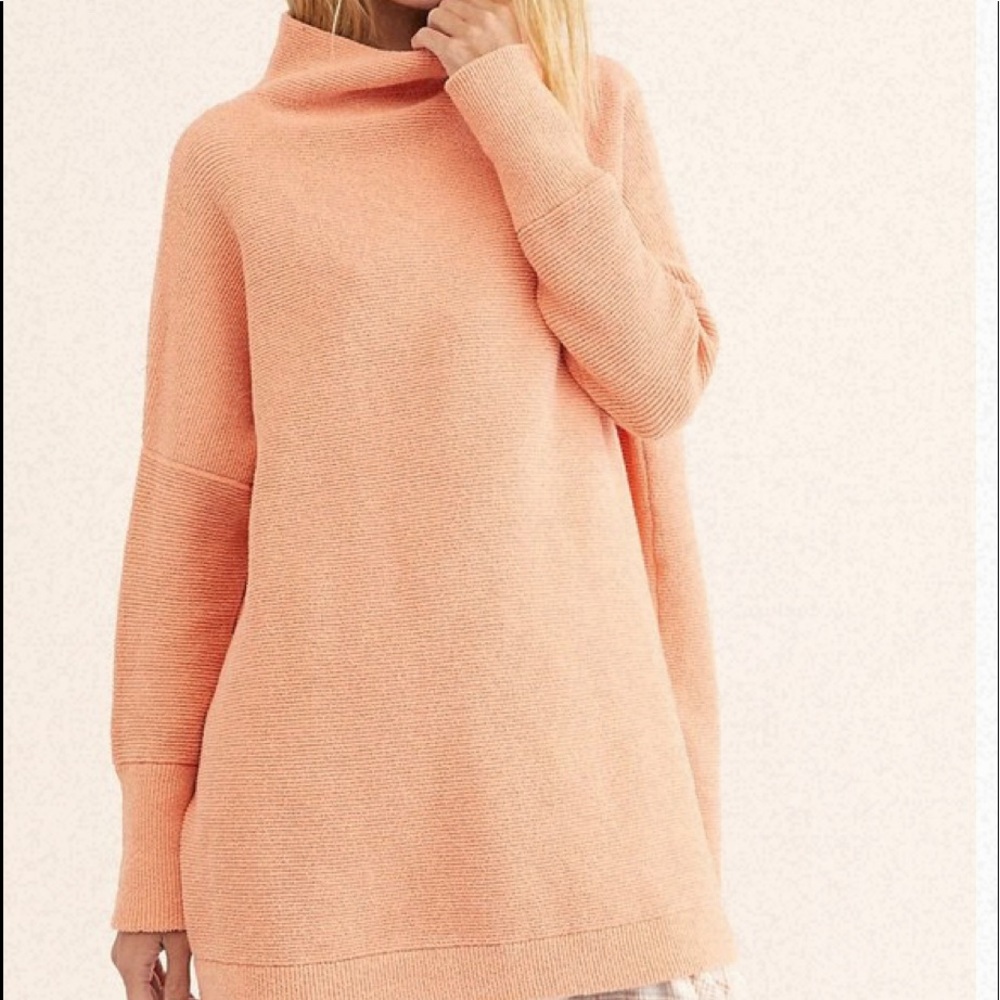 Free People Slouchy Ottoman Tunic Large